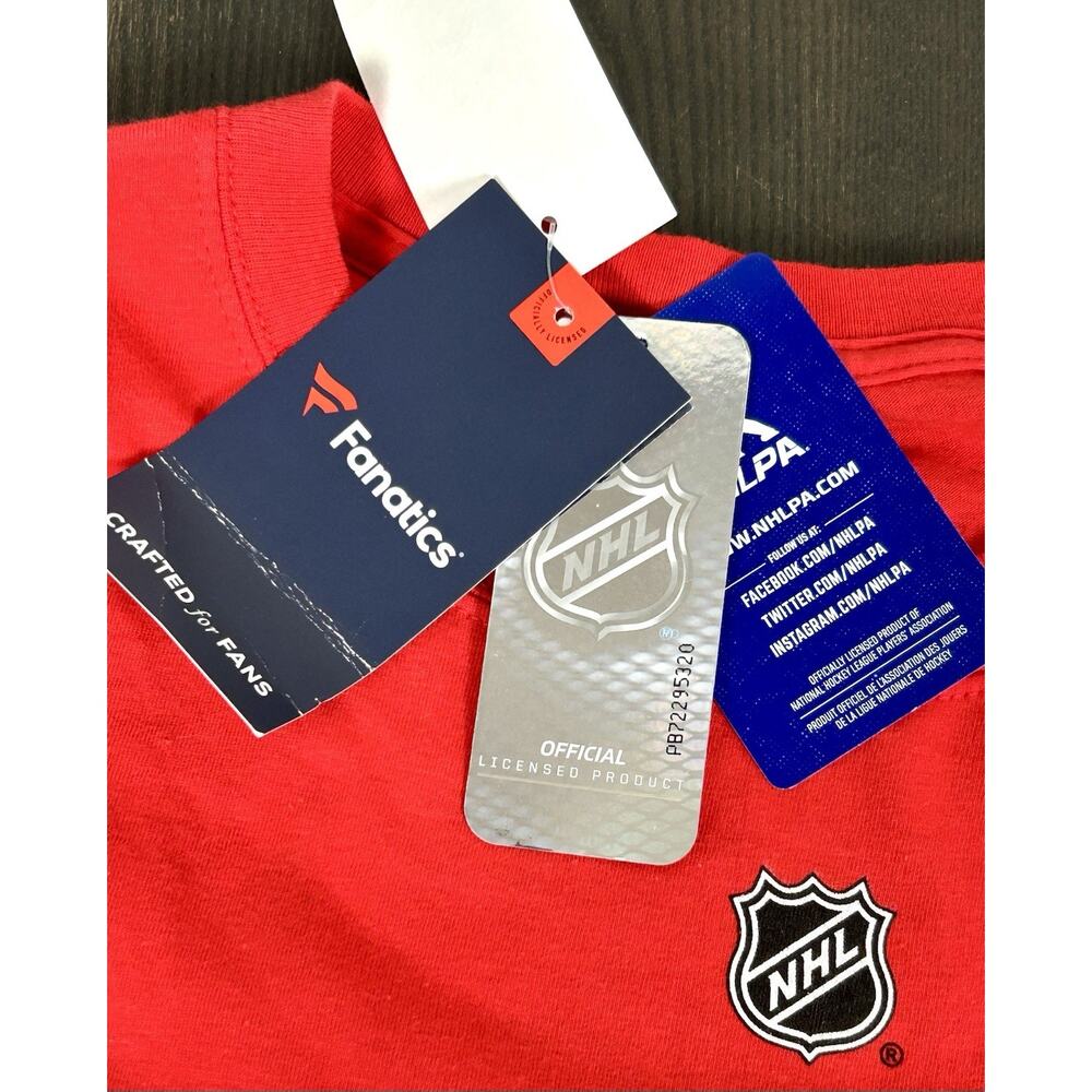 Brand New Fanatics NHL Carolina Hurricanes Men's XL Dougie Hamilton #19 NWT - Picture 4 of 9